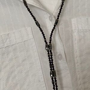 Like New Bracelet/necklace combo black